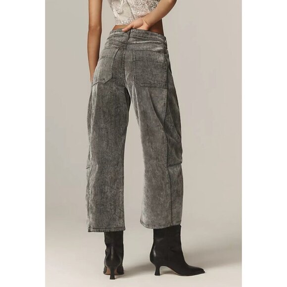 NWT Size 30 Tall - The Kenna Heritage Cotton Barrel Jeans Velvet (NWT US$198) - Picture 4 of 16